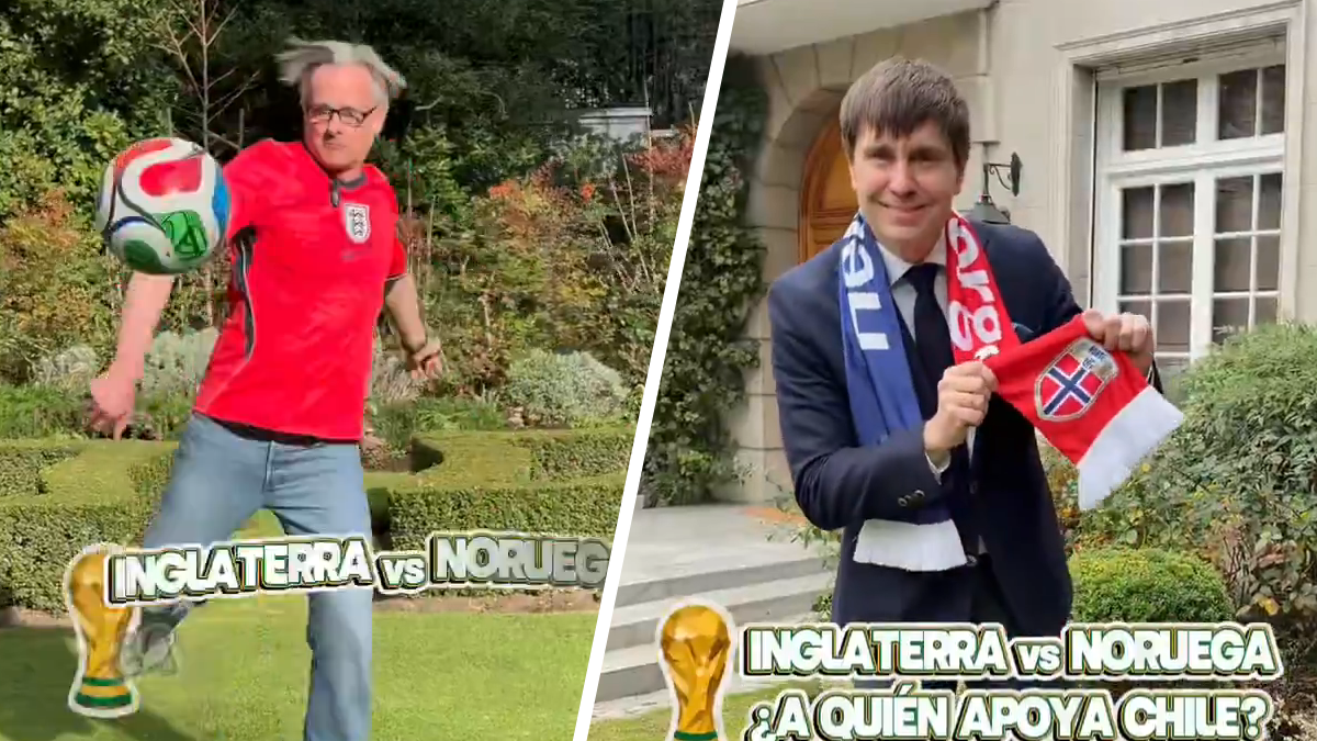 Imagen para: ¡ÚLTIMA HORA! Embajadores de Inglaterra y Noruega se enfrentan en un duelo de palabras por el Mundial 2026: ¿A quién apoya Chile?