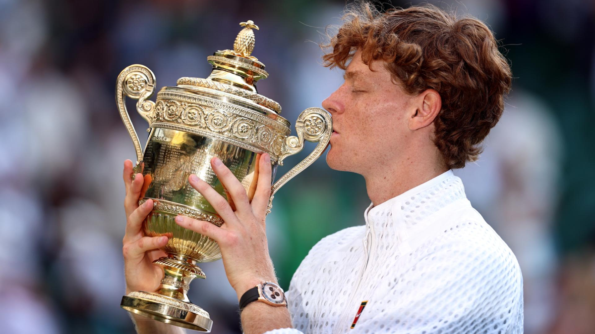 Imagen para: ¡ÚLTIMA HORA! Jannik Sinner hace historia en Wimbledon: ¡100 victorias en Grand Slam y bicampeonato! Esto es lo que realmente pasó